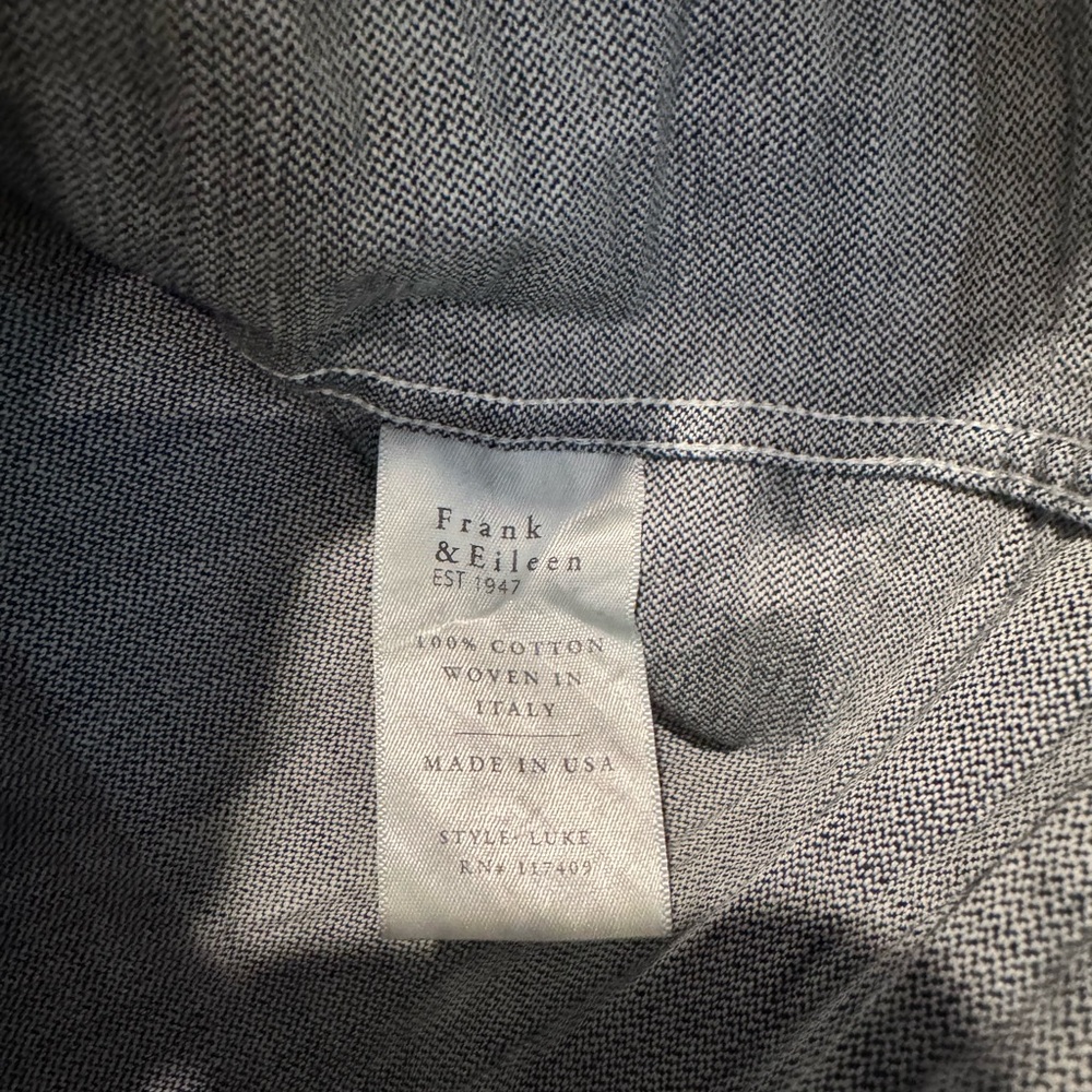 Frank & Eileen Luke Button Down - image 5